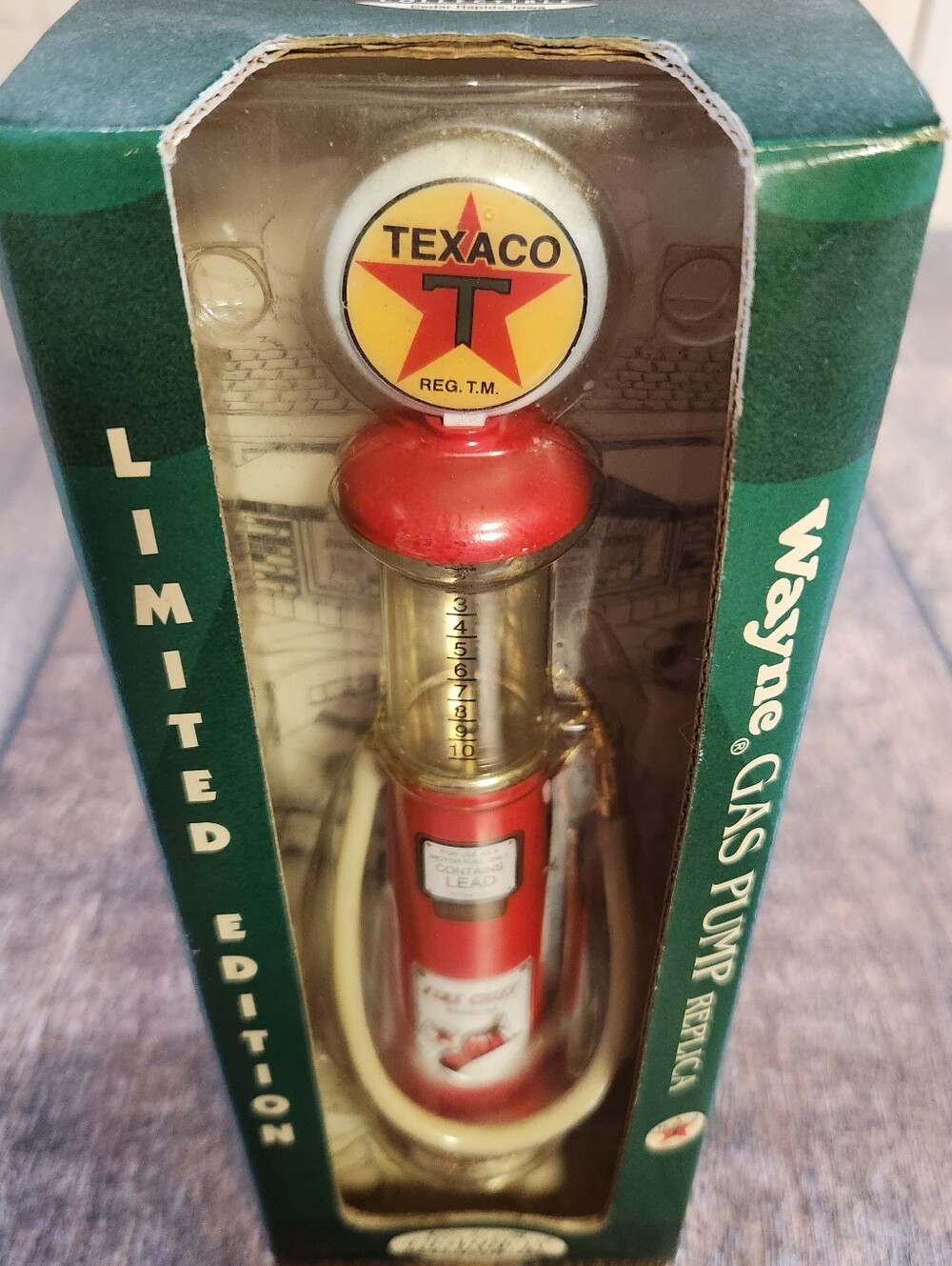 Gearbox Texaco Wayne Gas Pump 8” Replica Die-cast Limited Edition - Picture 2 of 7